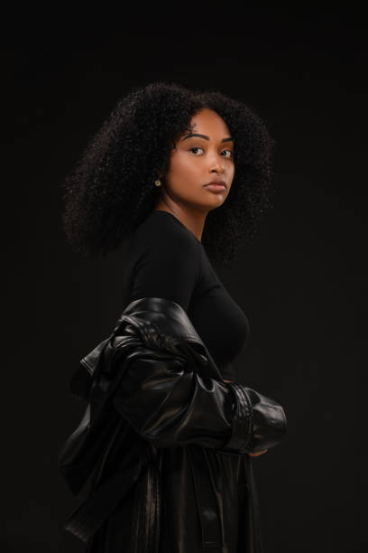 istock Studio portrait of a beautiful diverse black female model 1758422375
