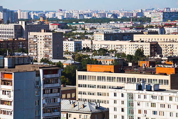 istock urban residential quarters in Moscow 175845009