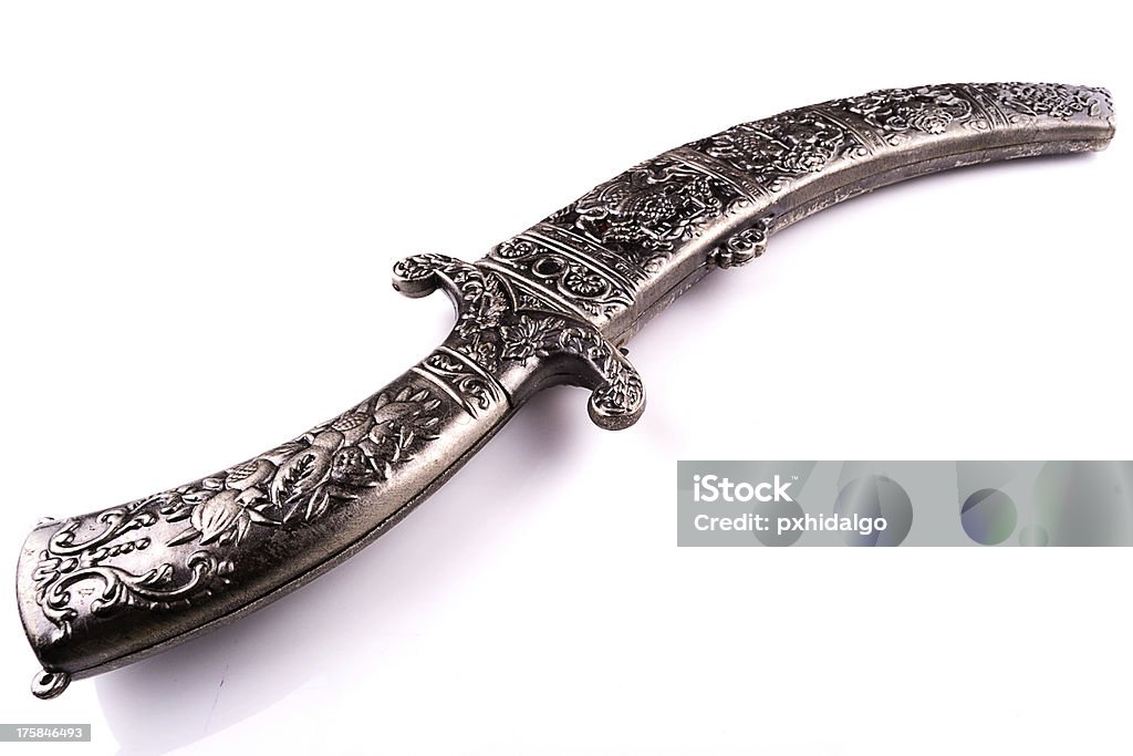 Arabian traditional ancient dagger Islam Stock Photo