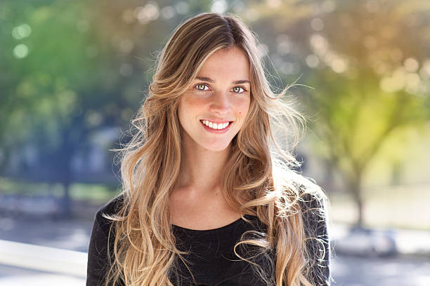 istock Blonde girl smiling 175847565