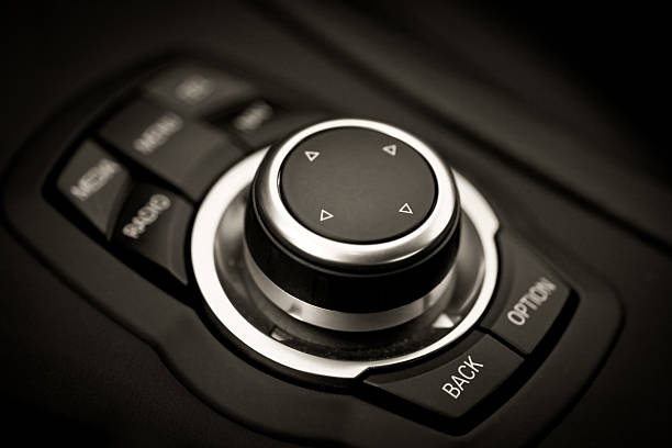 istock Car buttons detail 175847637
