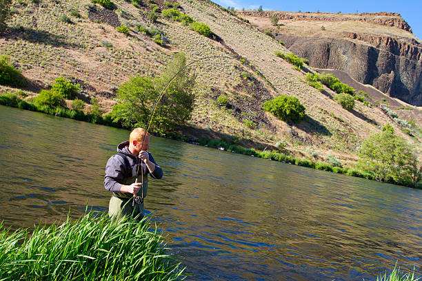 istock Fly Fisherman Deschutes River 175850327