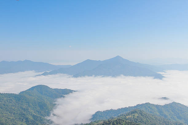 istock blue sky  with doiphatang northeast chiangrai thailand 175850920