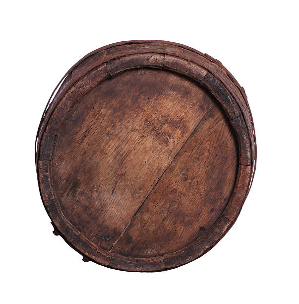 istock old barrel made of wood 175857212