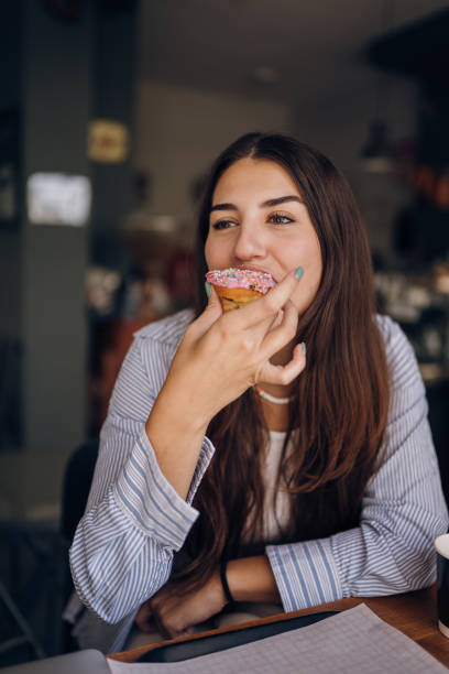 istock Coffee and doughnuts, my favorite treat 1758577660