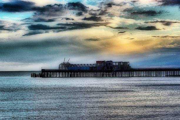istock burnt Hastings pier 175862498