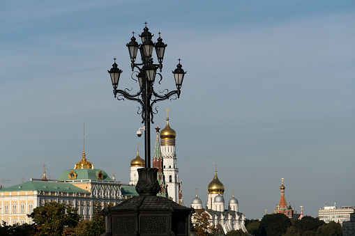 The Cathedral of the Assumption In Moscow, Russia