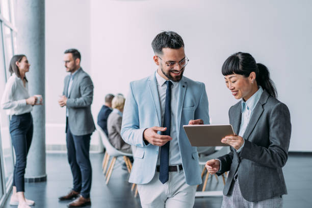 istock Business people in the office. 1758688791