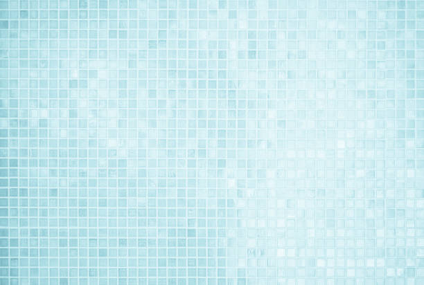 istock White or Blue ceramic wall and floor tiles abstract background. Design geometric mosaic texture for the decoration of the bedroom. Simple seamless pattern for backdrop advertising banner poster or web 1758735342
