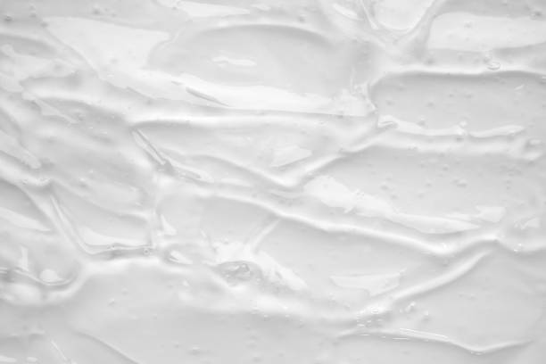istock Transparent clear liquid serum gel cosmetic texture background 1758739121