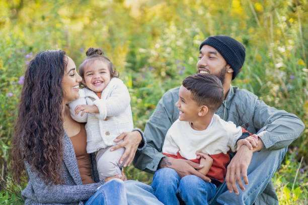 istock Fall Family Portrait 1758740318