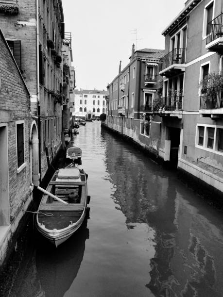 istock Venice Italy in black and white 1758811350