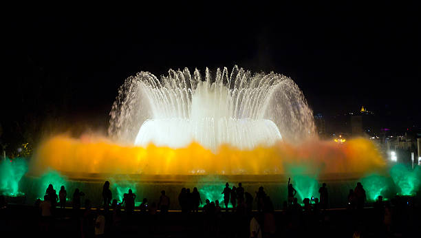 istock Fountain show. Barcelona landmark, Spain. 175882956
