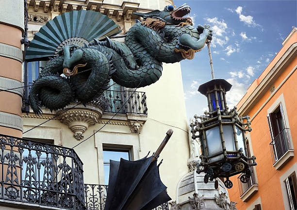 istock Dragon. Barcelona landmark, Spain. 175884356