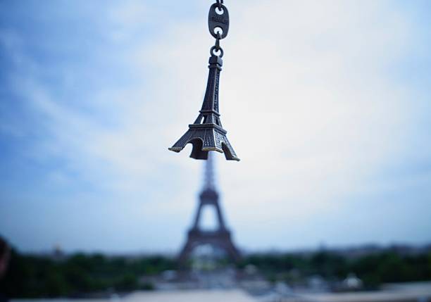 mini Eiffel 4 stock photo