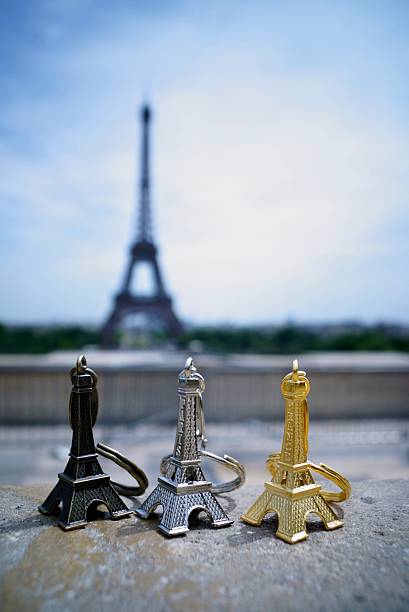 mini Eiffel 3 stock photo