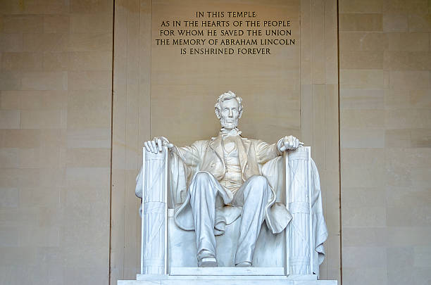 링컨 군인기념, 워싱턴 dc - lincoln memorial washington dc people abraham lincoln 뉴스 사진 이미지