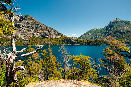 Nahuel Huapi lake, San Carlos de Bariloche Argentina.