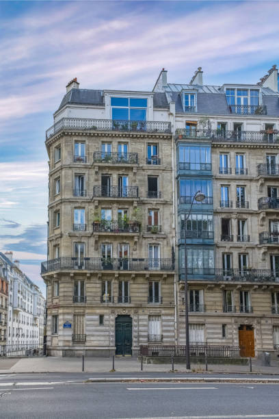istock Paris, beautiful building in a luxury district 1758940639