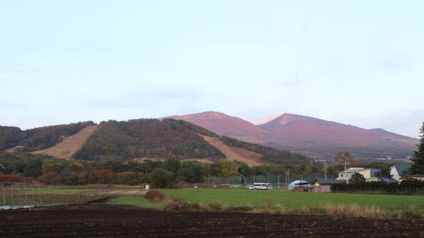 istock Vegetable fields and mountains in sugadaira nagano Japan. 1759017670