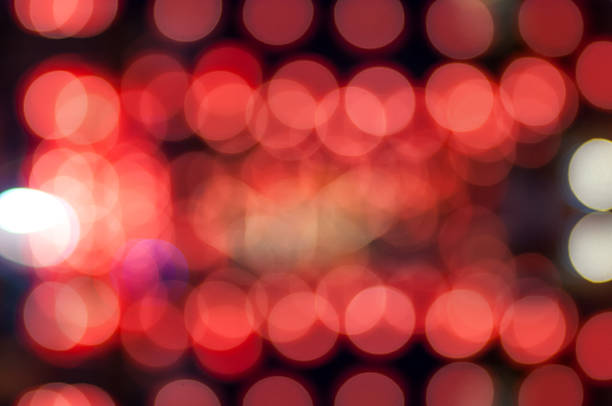 istock Abstract circular bokeh background of light 175901818
