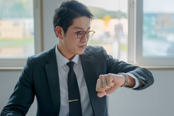 istock Time checking business man 1759024386