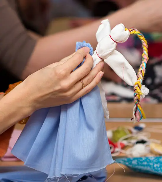 Photo of Making doll Vesnyanka