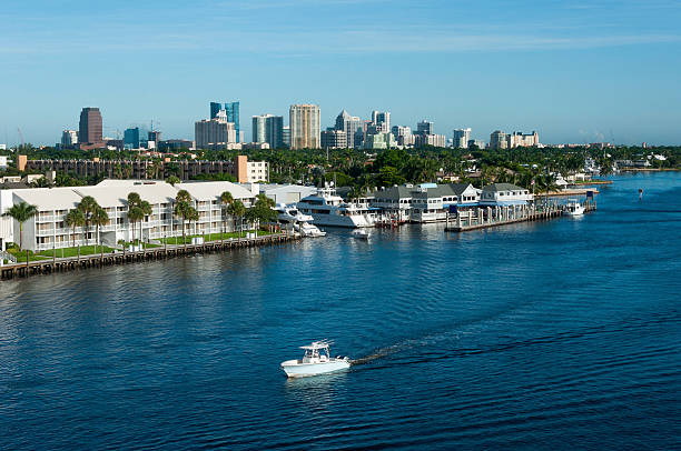 istock Fort Lauderdale Channel and Skyline 175910276