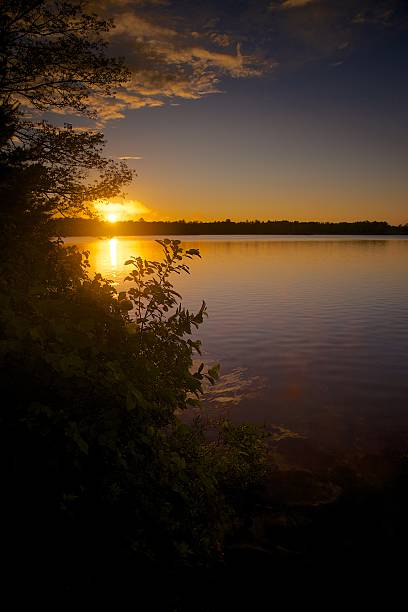 istock A Sunset on a Northern Wisconsin Lake 175910442