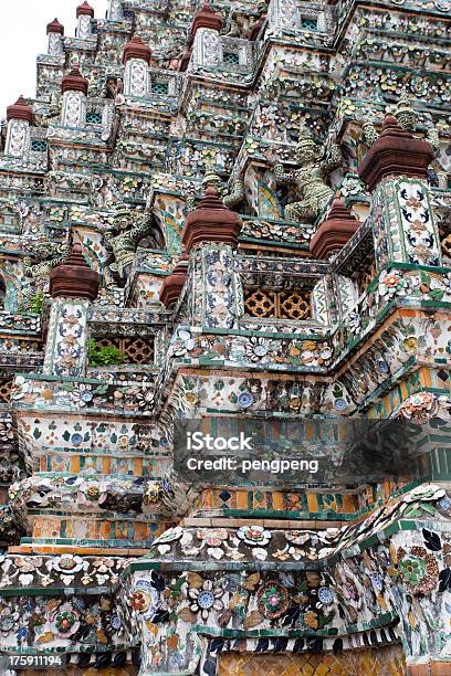 ワットアルン寺院バンコクタイ - アジア文化のストックフォトや画像を多数ご用意 - アジア文化, カラフル, カラー画像
