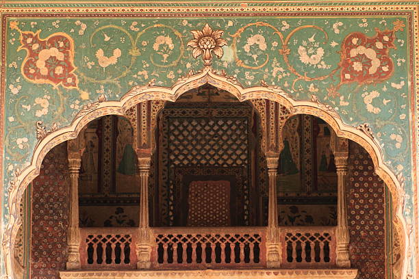 Galtaji Temple Galtaji Temple is the Monkey Palace, 10 km from Jaipur in Indian state of Rajasthan mughal empire stock pictures, royalty-free photos & images