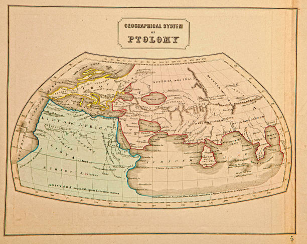 istock Ancient map of the world . 175913695