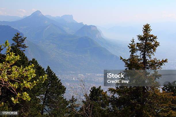 Chartreuse Mountain Range From Moucherotte Stock Photo - Download Image Now - Cityscape, Europe, European Alps