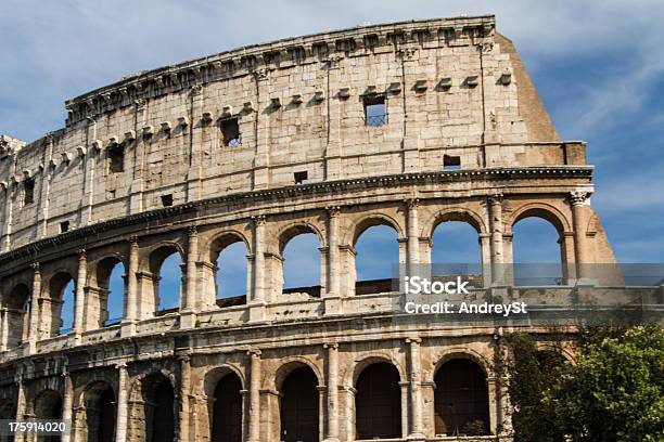 The Colosseum In Rome Italy Stock Photo - Download Image Now - Amphitheater, Architectural Column, Architecture