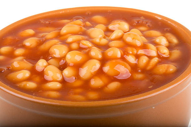 istock Marinated haricot beans in tomato sauce 175914067
