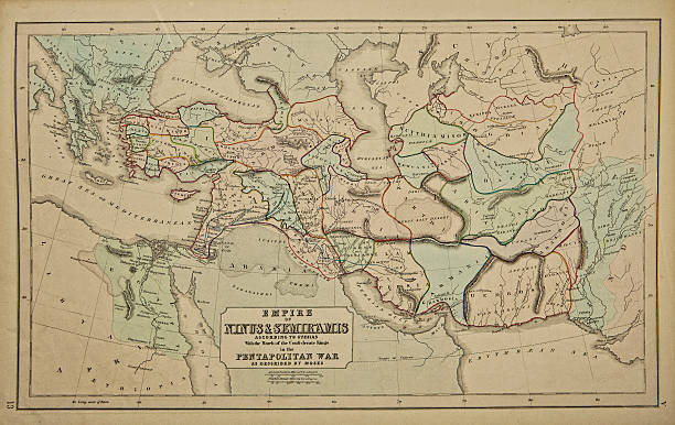 istock Ancient map of the world . 175914187