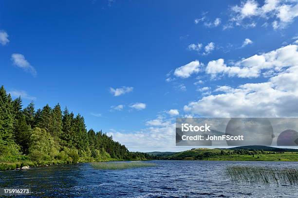 Scottish Scena Rurale Di Boschi E Il Lago - Fotografie stock e altre immagini di Acqua - Acqua, Ambientazione esterna, Composizione orizzontale