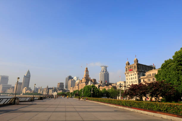 istock Architectural scenery of Shanghai Bund, China 1759167772
