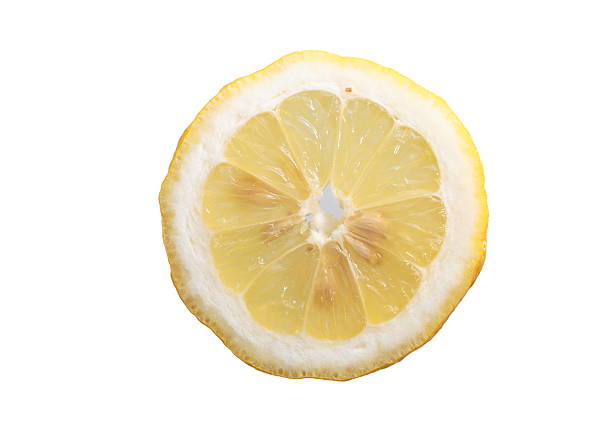 fatia de limão-siciliano - lemon textured peel portion - fotografias e filmes do acervo