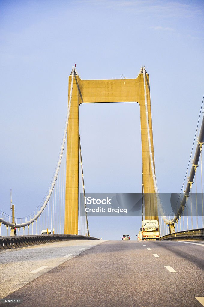 Traffic on bridge in Danmark An image of traffic on bridge in Danmark Architecture Stock Photo
