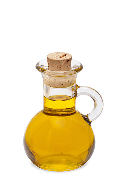 istock Small bottle of olive oil 175917852