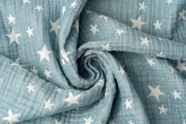 istock Close up of muslin blanket texture background 1759189551