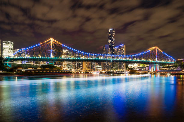 istock Story Bridge at dusk. Brisbane, Australia. 1759208263