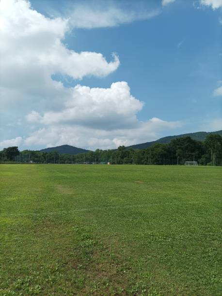 istock Football grass fields in Japan 1759209378