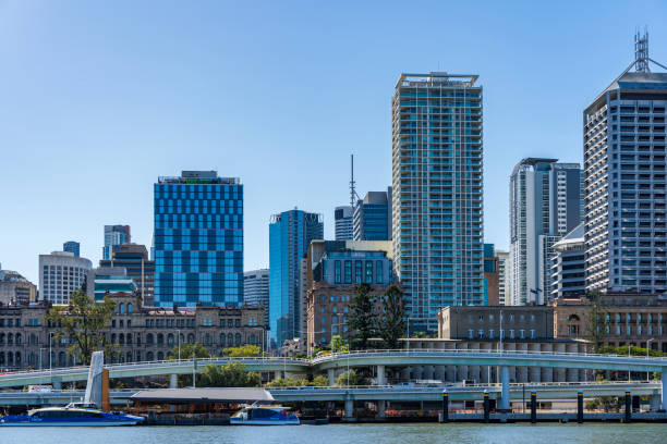 istock Brisbane city view from South Bank. 1759220451