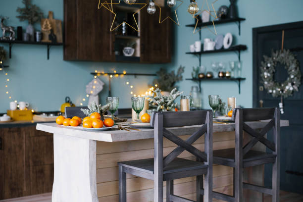 istock Elegant table set for christmas dinne 1759234732