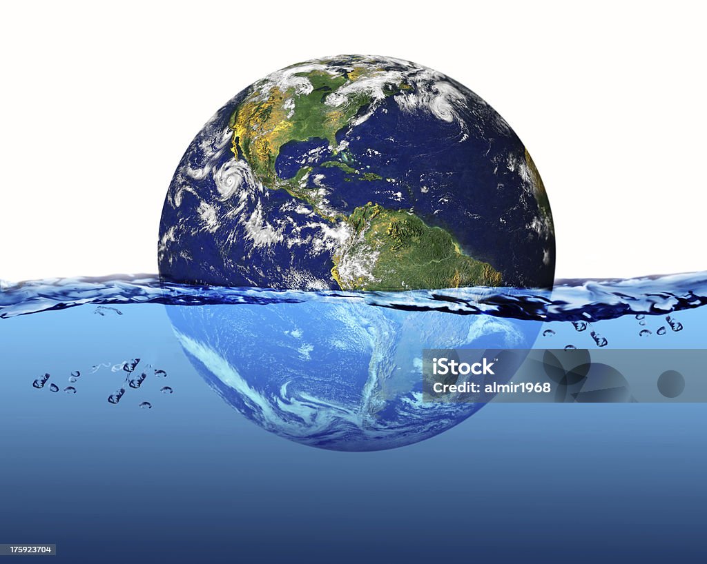 Terra e acqua - Foto stock royalty-free di Pianeta Terra