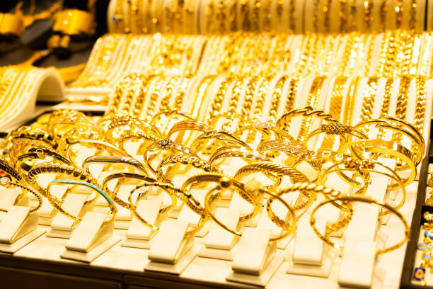 istock MANY GOLD BRACELETS ON THE SHOWCASE 1759238419