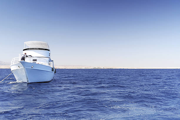 istock White Yacht in the Red Sea. 175927272