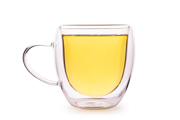 istock Glass cup hot tea isolated 1759272796